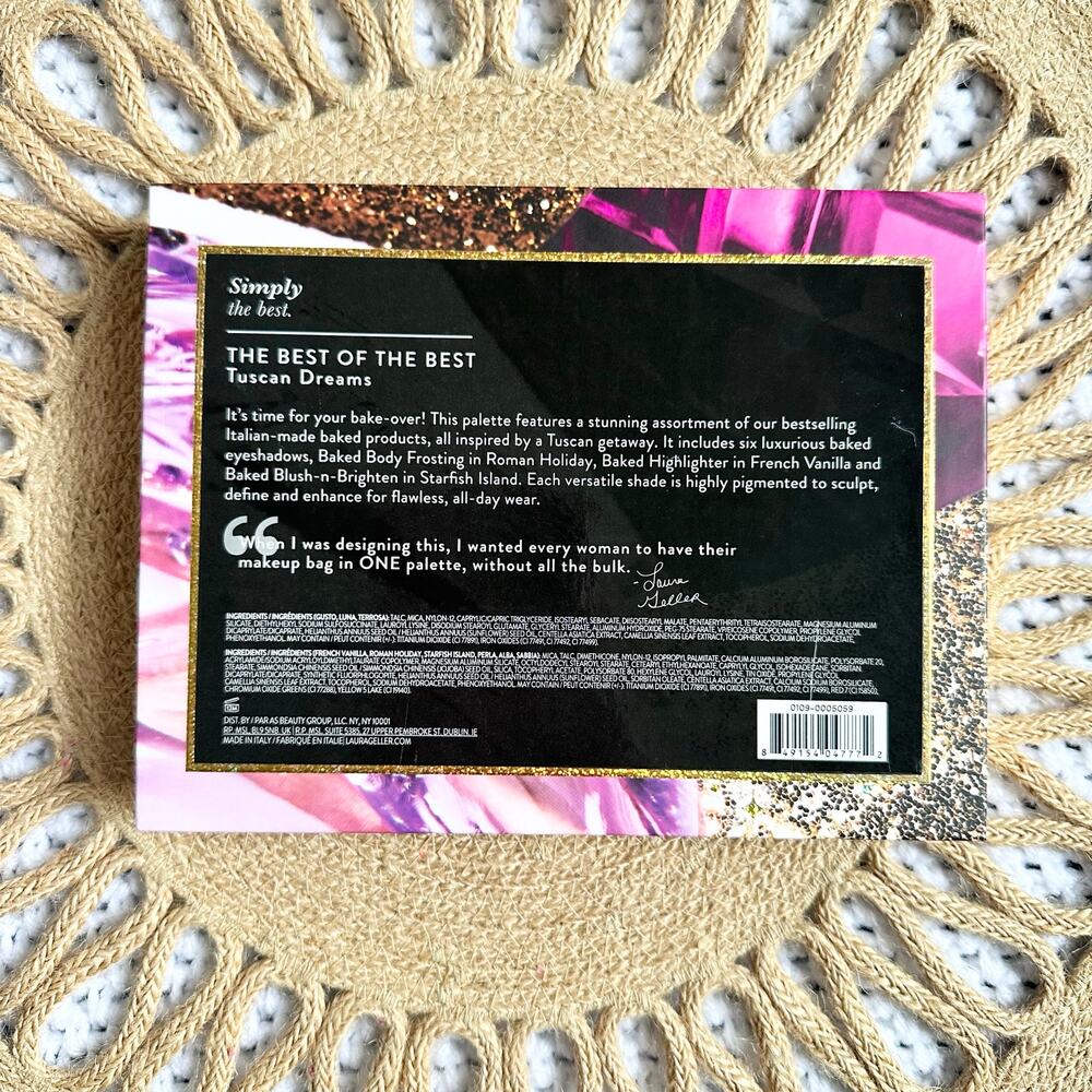 Laura Geller Pink Gold The Best of The Best Tuscan Dreams Palette Swatched - Picture 4 of 7
